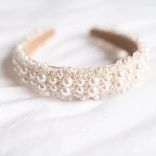 Baby 'Ava' Pearl Hairband